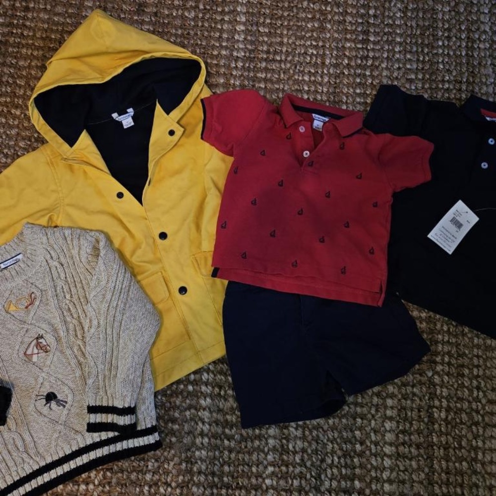 Boys 3T Ensemble Ralph Lauren and Hartstrings